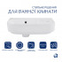 Раковина підвісна Tern 450х250х158 мм, White, права, прямокутна, без донного клапана QT1711H02LW Qtap