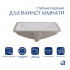 Комплект Qtap Stork: Раковина врізна прамокутна 535x365x190 мм White + Донний клапан PU02O