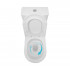 Унітаз підлоговий Presto Ultra Quiet 640×340×790 мм, White, з сидінням Slim Duroplast/ Soft-close/ Quick Release QTPRE27W51022 Qtap