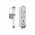 Унітаз підлоговий Presto Ultra Quiet 640×340×790 мм, White, з сидінням Slim Duroplast/ Soft-close/ Quick Release QTPRE27W51022 Qtap