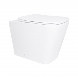 Унітаз підлоговий Tern Ultra Quiet 560x340x400 мм, White, з сидінням Slim Duroplast/ Soft-close/ Quick Release QT17223303AW Qtap
