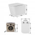Унітаз підлоговий Tern Ultra Quiet 560x340x400 мм, White, з сидінням Slim Duroplast/ Soft-close/ Quick Release QT17223303AW Qtap
