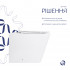 Унітаз підлоговий Tern Ultra Quiet 560x340x400 мм, White, з сидінням Slim Duroplast/ Soft-close/ Quick Release QT17223303AW Qtap