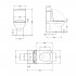 Унітаз підлоговий Stenava Rimless 640x370x810 мм, White, з сидінням Slim Duroplast/ Soft-close/ Quick Release QT27228303W Qtap