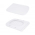 Унітаз підлоговий Stenava Rimless 640x370x810 мм, White, з сидінням Slim Duroplast/ Soft-close/ Quick Release QT27228303W Qtap