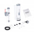 Унітаз підлоговий Stenava Rimless 640x370x810 мм, White, з сидінням Slim Duroplast/ Soft-close/ Quick Release QT27228303W Qtap