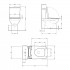 Унітаз підлоговий Crow Eco Ultra Quiet 640×360×835 мм, White, з сидінням Slim Duroplast / Soft-close / Quick Release QTCRO27W51030 Qtap