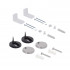 Унітаз підлоговий Crow Rimless 640×360×835 мм, White, з сидінням Slim Duroplast/ Soft-close/ Quick Release QT05222170W Qtap