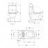 Унітаз підлоговий Dove Rimless 605x370x800 мм, White, з сидінням Slim Duroplast/ Soft-close/ Quick Release QT06228380BW Qtap