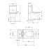 Унітаз підлоговий Swan Ultra Quiet 640x360x835 мм, White, з сидіннмя Slim Duroplast/ Soft-close/ Quick Release QT16222182TW Qtap