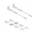 Унітаз підлоговий Swan Ultra Quiet 640x360x835 мм, White, з сидіннмя Slim Duroplast/ Soft-close/ Quick Release QT16222182TW Qtap