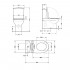 Унітаз підлоговий Scorpio Ultra Quiet 675×365×865 мм, White, з сидінням Slim Duroplast/ Soft-close/ Quick Release QT14222125AUQW Qtap