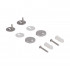 Унітаз підлоговий Freedom Rimless 800x365x435 мм, White, інклюзивний з сидінням Slim Duroplast/ Soft-close/ Quick Release QT22223368W Qtap
