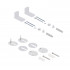 Унітаз підлоговий Swan Rimless 610×360×835 мм, White, з сидінням Slim Duroplast/ Soft-close/ Quick Release QT15222179W Qtap