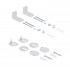 Унітаз підлоговий Robin New Ultra Quiet 660x360x855 мм, White, з сидінням Slim Duroplast/ Soft-close/ Quick Release QT13226083AW Qtap