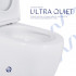 Унітаз підлоговий Robin New Ultra Quiet 660x360x855 мм, White, з сидінням Slim Duroplast/ Soft-close/ Quick Release QT13226083AW Qtap
