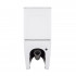 Унітаз підлоговий Robin New Ultra Quiet 660x360x855 мм, White, з сидінням Slim Duroplast/ Soft-close/ Quick Release QT13226083AW Qtap