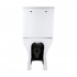 Унітаз підлоговий Aries Rimless 620x360x800 мм, White, з сидінням Slim Duroplast/ Soft-close/ Quick Release QT03228302W Qtap