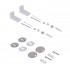 Унітаз підлоговий Aries Rimless 620x360x800 мм, White, з сидінням Slim Duroplast/ Soft-close/ Quick Release QT03228302W Qtap