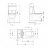 Унітаз підлоговий Presto Rimless 665×345×770 мм, White, з сидінням Slim Duroplast/ Soft-close/ Quick Release QT24221217AW Qtap