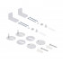 Унітаз підлоговий Virgo Ultra Quiet 660x360x855 мм, White, з сидінням Slim Duroplast/ Soft-close/ Quick Release QT18226092AW Qtap