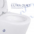 Унітаз-моноблок підлоговий Swan Ultra Quiet 680x360x813 мм, White, з сидінням Slim Duroplast/ Soft-close/ Quick Release QT16226080AW Qtap