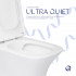 Унітаз підлоговий Presto Quadro Ultra Quiet 650х340х790 мм, White, з сидінням Slim Duroplast/ Soft-close/ Quick Release QTPRE27W51021 Qtap Унітаз підлоговий Presto Quadro Ultra Quiet 650х340х790 мм, White, з сидінням Slim Duroplast/ Soft-close/ Quick Release QTPRE27W51021 Qtap