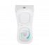 Унітаз підлоговий Presto Quadro Ultra Quiet 650х340х790 мм, White, з сидінням Slim Duroplast/ Soft-close/ Quick Release QTPRE27W51021 Qtap Унітаз підлоговий Presto Quadro Ultra Quiet 650х340х790 мм, White, з сидінням Slim Duroplast/ Soft-close/ Quick Release QTPRE27W51021 Qtap