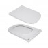 Унітаз підлоговий Presto Quadro Ultra Quiet 650х340х790 мм, White, з сидінням Slim Duroplast/ Soft-close/ Quick Release QTPRE27W51021 Qtap Унітаз підлоговий Presto Quadro Ultra Quiet 650х340х790 мм, White, з сидінням Slim Duroplast/ Soft-close/ Quick Release QTPRE27W51021 Qtap