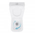 Унітаз підлоговий Tern Ultra Quiet 610x365x825 мм, White, з сидінням Slim Duroplast/ Soft-close/ Quick Release QT17222175AUQ1W Qtap