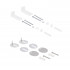 Унітаз підлоговий Cardinal Ultra Quiet 620x365x805 мм, White, з сидінням Slim Duroplast/ Soft-close/ Quick Release QT04222168AUQ3W Qtap