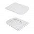 Унітаз підлоговий Cardinal Ultra Quiet 620x365x805 мм, White, з сидінням Slim Duroplast/ Soft-close/ Quick Release QT04222168AUQ3W Qtap
