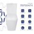 Унітаз підлоговий Crow Ultra Quiet 640×360×835 мм, White, з сидінням Slim Duroplast / Soft-close / Quick Release QTCRO27W51028 Qtap Унітаз підлоговий Crow Ultra Quiet 640×360×835 мм, White, з сидінням Slim Duroplast / Soft-close / Quick Release QTCRO27W51028 Qtap