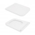 Унітаз підвісний Gemini Ultra Quiet 530х365х373 мм, White, з сидінням Slim Duroplast/ Soft-close/ Quick Release QT2533076EUQW Qtap