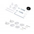 Унітаз підвісний Robin Rimless 490x370x360 мм, White, з сидінням Slim Duroplast/ Soft-close/ Quick Release QT1333046ENRW Qtap