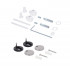 Унітаз підвісний Crow Rimless 520х360х290 мм, White, з сидінням Slim Duroplast/ Soft-close/ Quick Release QT05335170W Qtap