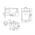 Унітаз підвісний Tern Ultra Quiet 525x345x360 мм, White, з сидінням Slim Duroplast/Soft-close/Quick Release QT17332303AW Qtap