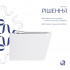 Унітаз підвісний Tern Ultra Quiet 525x345x360 мм, White, з сидінням Slim Duroplast/Soft-close/Quick Release QT17332303AW Qtap