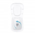 Унітаз підвісний Tern Ultra Quiet 525x345x360 мм, White, з сидінням Slim Duroplast/Soft-close/Quick Release QT17332303AW Qtap
