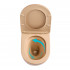 Унітаз підвісний Robin Ultra Quiet 520×365×340 мм, Beige, з сидінням Slim Duroplast / Soft-close / Quick Release QTROB26SB48997 Qtap