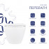 Унітаз підвісний Jay Rimless 520х360х320 мм, White, з сидінням Slim Duroplast/ Soft-close/ Quick Release QT07335176W Qtap