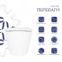 Унітаз підвісний Swan Ultra Quiet 520х360х320 мм, White, з сидінням Slim Duroplast/ Soft-close/ Quick Release QT16335180W Qtap