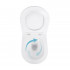 Унітаз підвісний Swan Ultra Quiet 485х360х320 мм, White, з сидінням Slim Duroplast/ Soft-close/ Quick Release QT16335179W Qtap