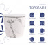 Унітаз підвісний Robin Ultra Quiet 520×365×340 мм, Marble, з сидінням Slim Duroplast / Soft-close / Quick Release QTROB26MR48998 Qtap
