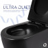 Унітаз підвісний Taurus Ultra Quiet 515×360×350 мм, Matt Black, з сидінням Slim Duroplast / Soft-close / Quick Release QTTAU28BLM50504 Qtap Унітаз підвісний Taurus Ultra Quiet 515×360×350 мм, Matt Black, з сидінням Slim Duroplast / Soft-close / Quick Release QTTAU28BLM50504 Qtap