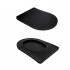 Унітаз підвісний Taurus Ultra Quiet 515×360×350 мм, Matt Black, з сидінням Slim Duroplast / Soft-close / Quick Release QTTAU28BLM50504 Qtap Унітаз підвісний Taurus Ultra Quiet 515×360×350 мм, Matt Black, з сидінням Slim Duroplast / Soft-close / Quick Release QTTAU28BLM50504 Qtap
