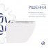 Унітаз підвісний Robin Ultra Quiet 490x365x325 мм, White, з сидінням Slim Duroplast/ Soft-close/ Quick Release QT13332381АSW Qtap