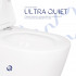 Унітаз підвісний Scorpio Ultra Quiet 520x365x365 мм, White, з сидінням Slim Duroplast/ Soft-close/ Quick Release QT14332380AW Qtap