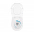 Унітаз підвісний Scorpio Ultra Quiet 520x365x365 мм, White, з сидінням Slim Duroplast/ Soft-close/ Quick Release QT14332380AW Qtap