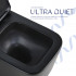 Унітаз підвісний Crow Ultra Quiet 485×340×290 мм, Matt Black, з сидінням Slim Duroplast/ Soft-close/ Quick Release QT05335171MB Qtap Унітаз підвісний Crow Ultra Quiet 485×340×290 мм, Matt Black, з сидінням Slim Duroplast/ Soft-close/ Quick Release QT05335171MB Qtap